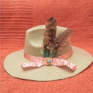 Western Feathered Hat